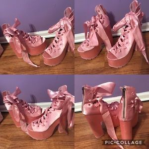 Y.R.U 🎀Pink Barbie🎀Platforms!!